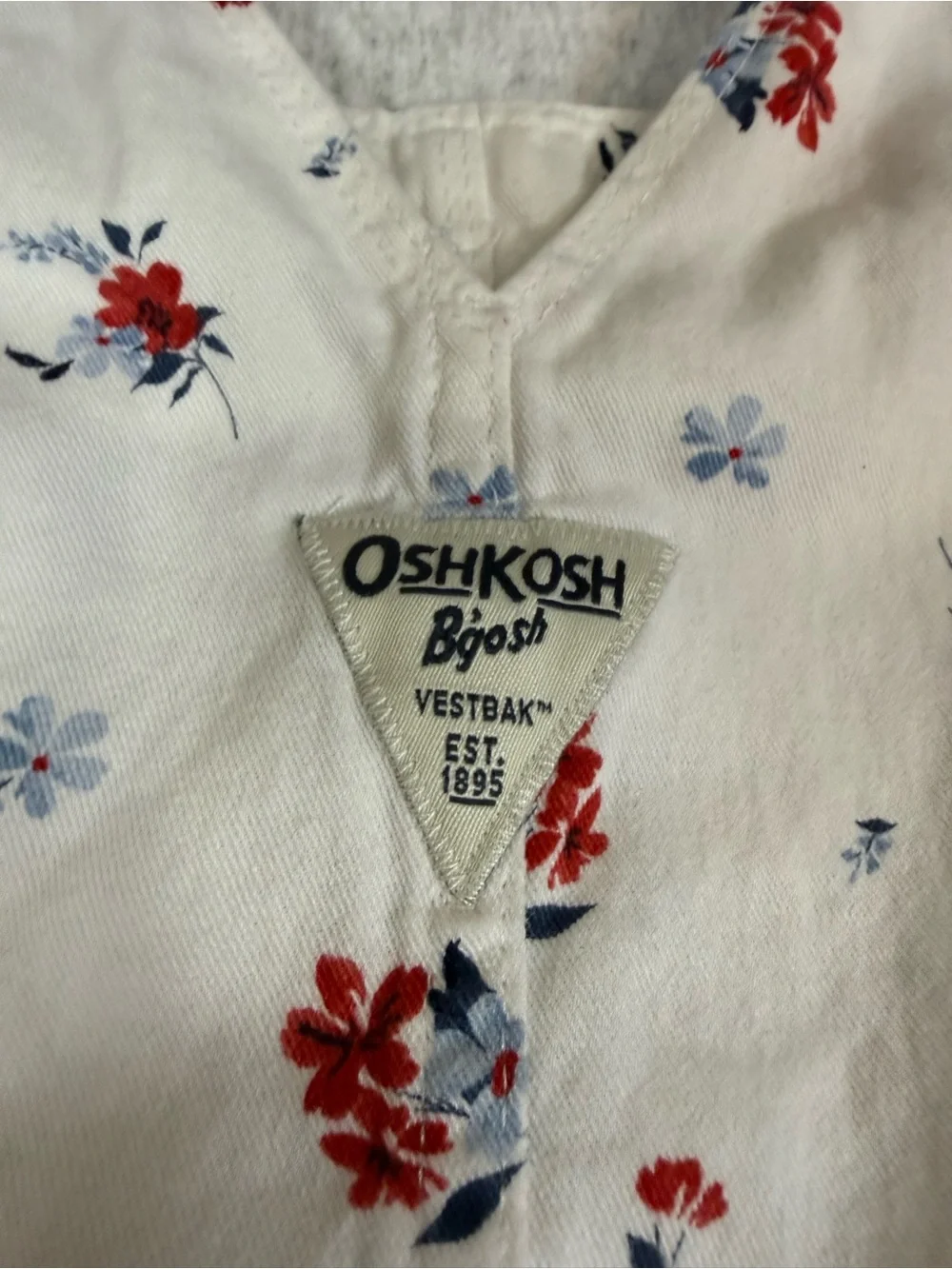 OshKosh B’gosh Floral Overall Dress - Girls 4T‎